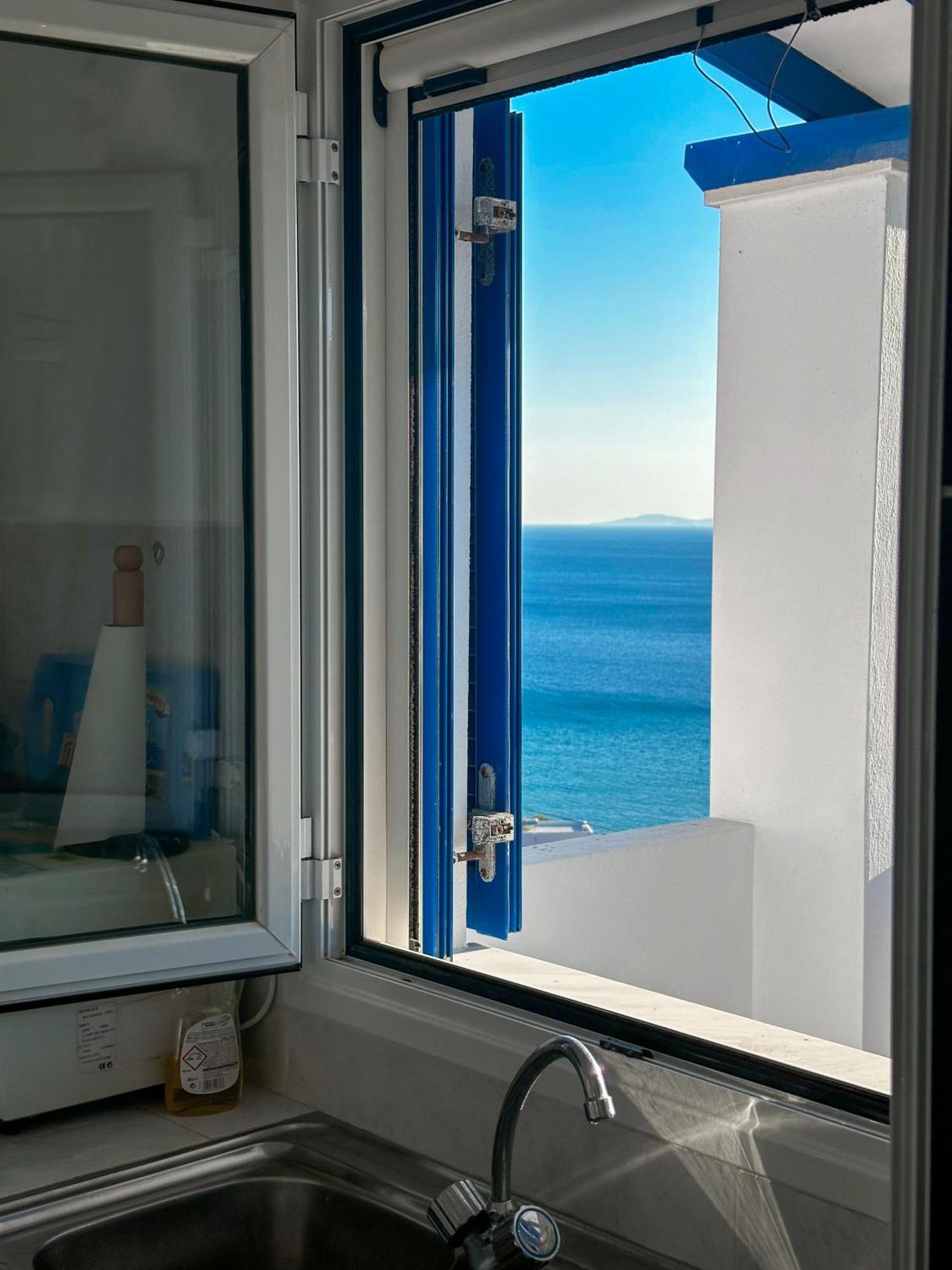 Villa Blue Orison House Tinos For 5 Persons With Seaview Perastra Esterno foto