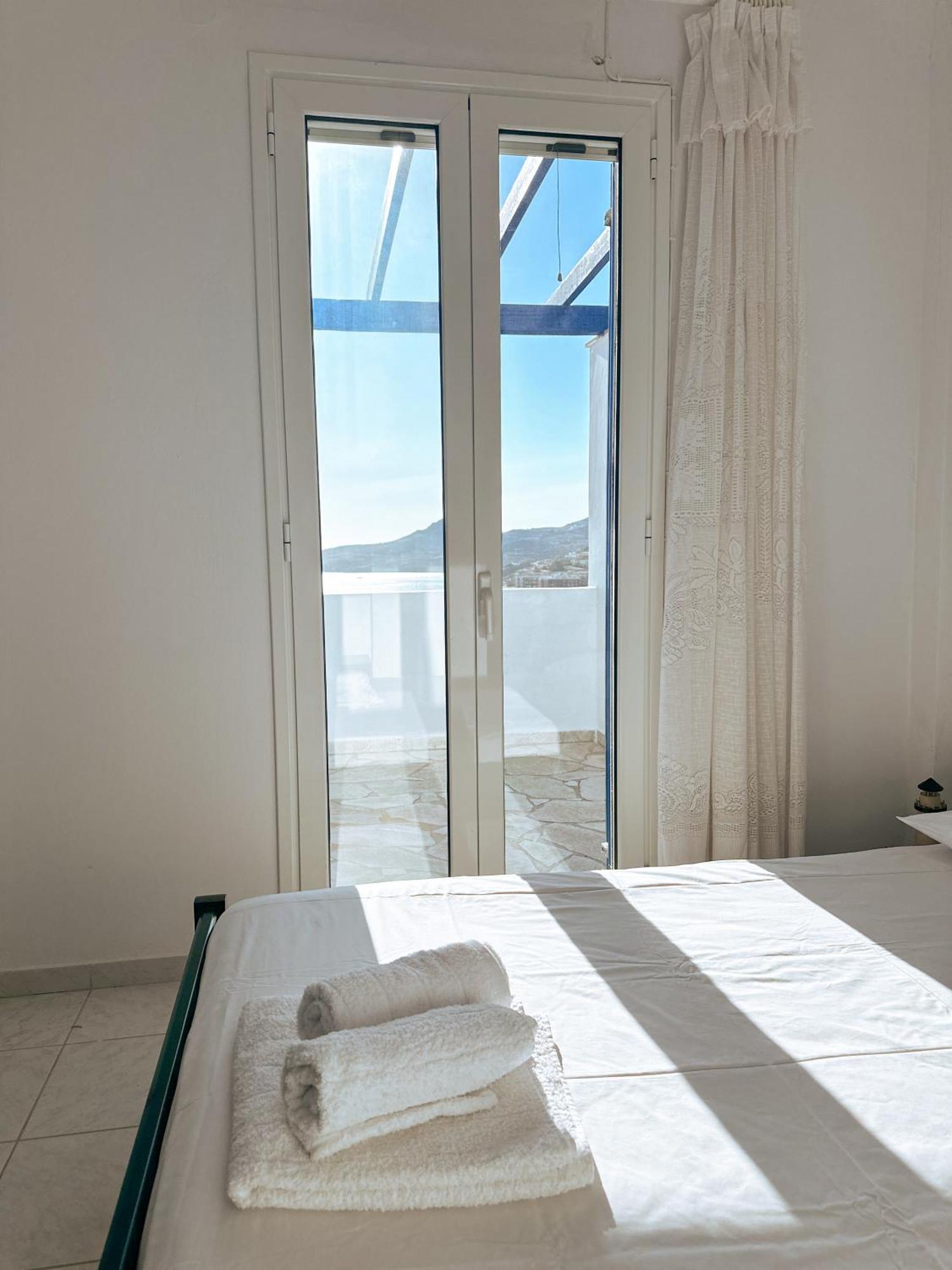 Villa Blue Orison House Tinos For 5 Persons With Seaview Perastra Esterno foto