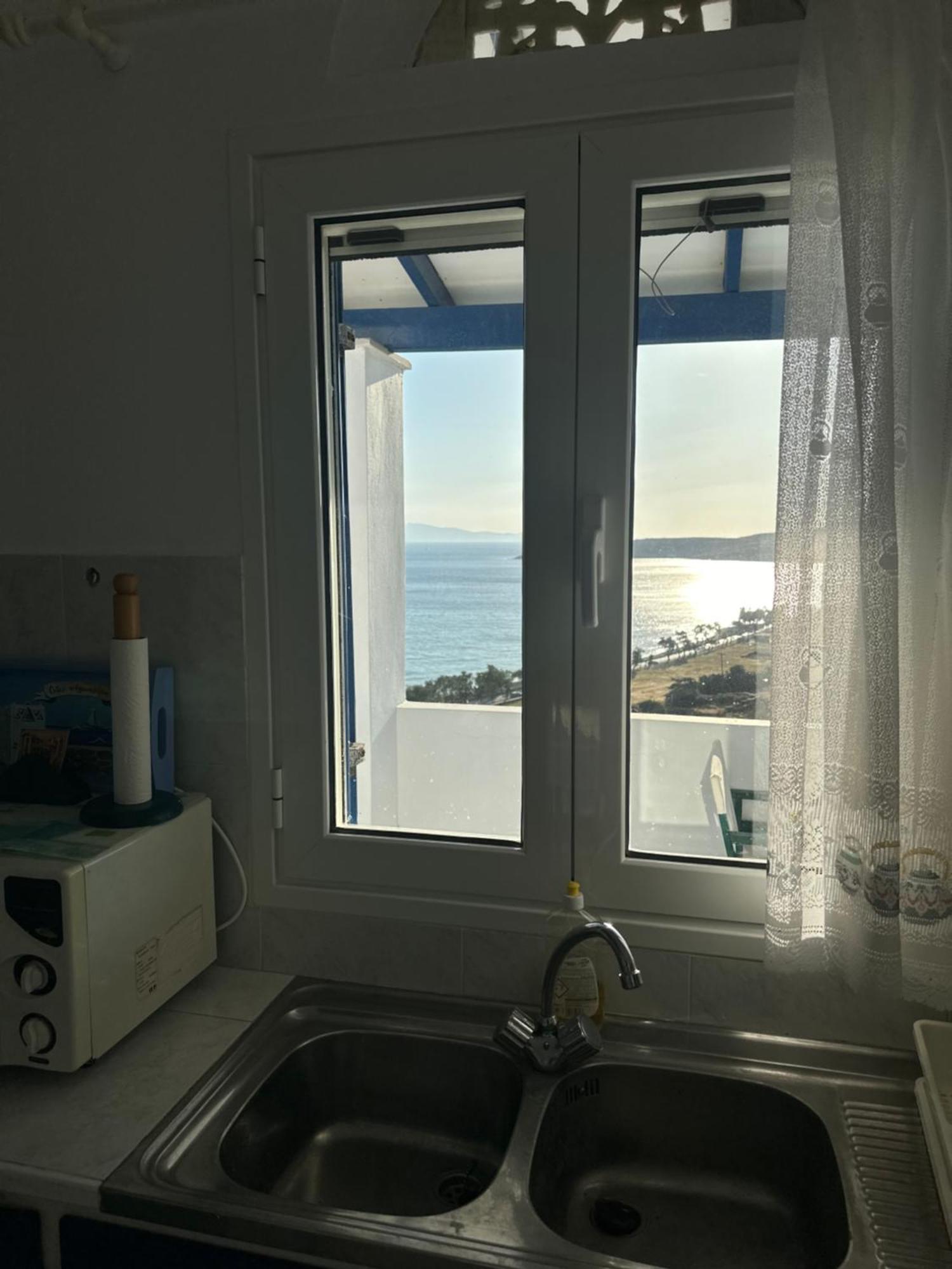 Villa Blue Orison House Tinos For 5 Persons With Seaview Perastra Esterno foto