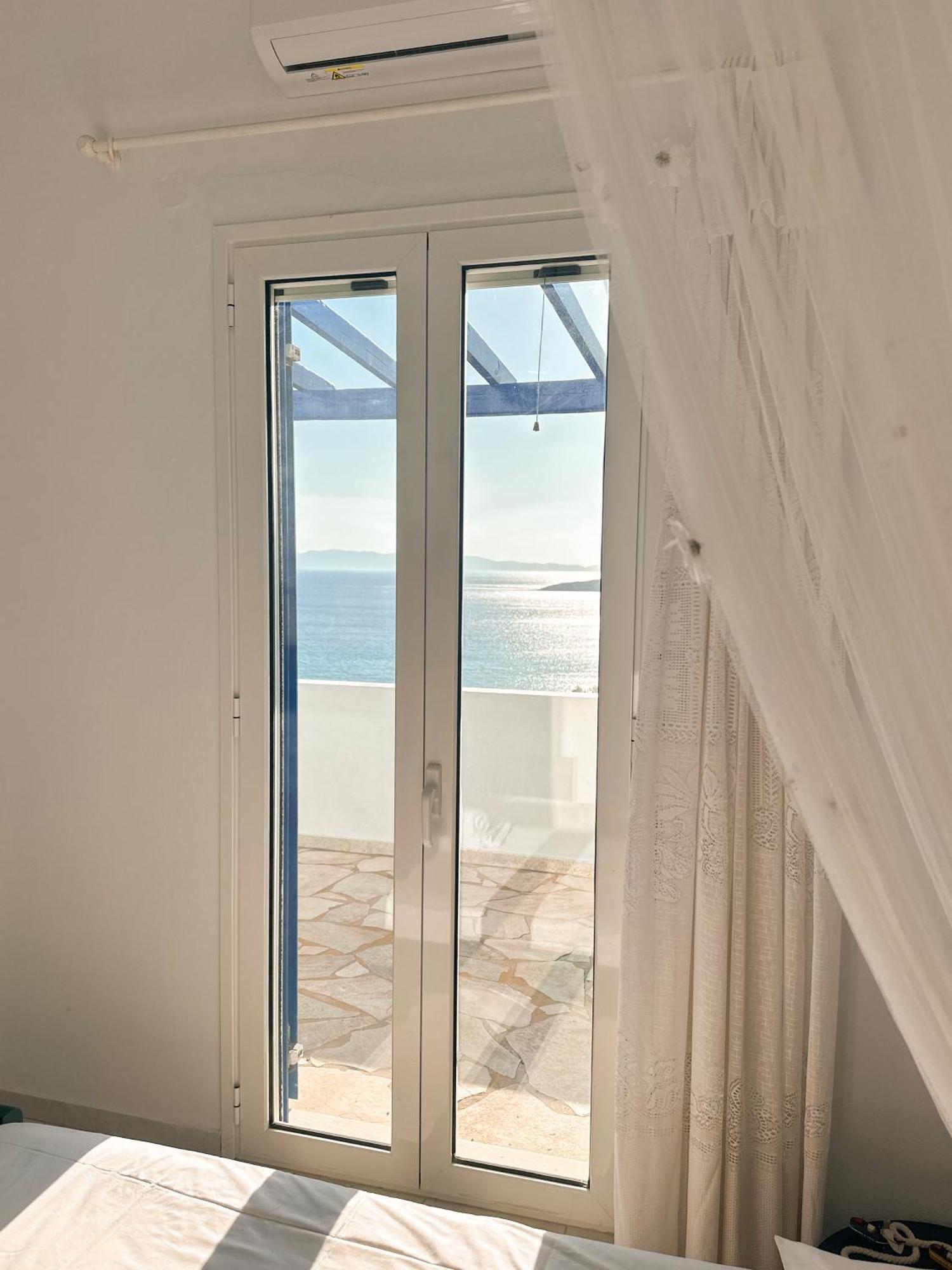 Villa Blue Orison House Tinos For 5 Persons With Seaview Perastra Esterno foto